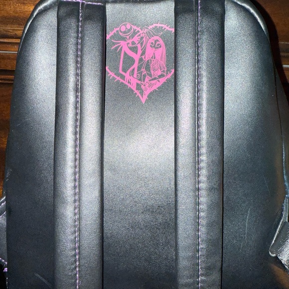 Loungefly Disney Nightmare Before Christmas Spiral Hill Mini Backpack Exclusive - Picture 5 of 8